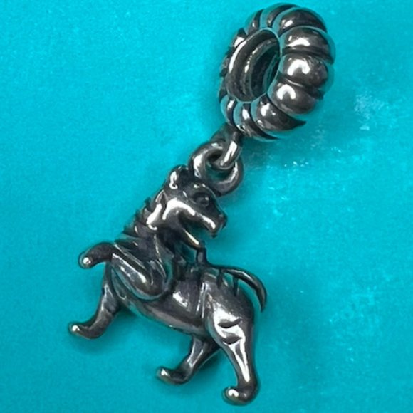 Authentic PANDORA Tiger Dangle Charm - Picture 2 of 3